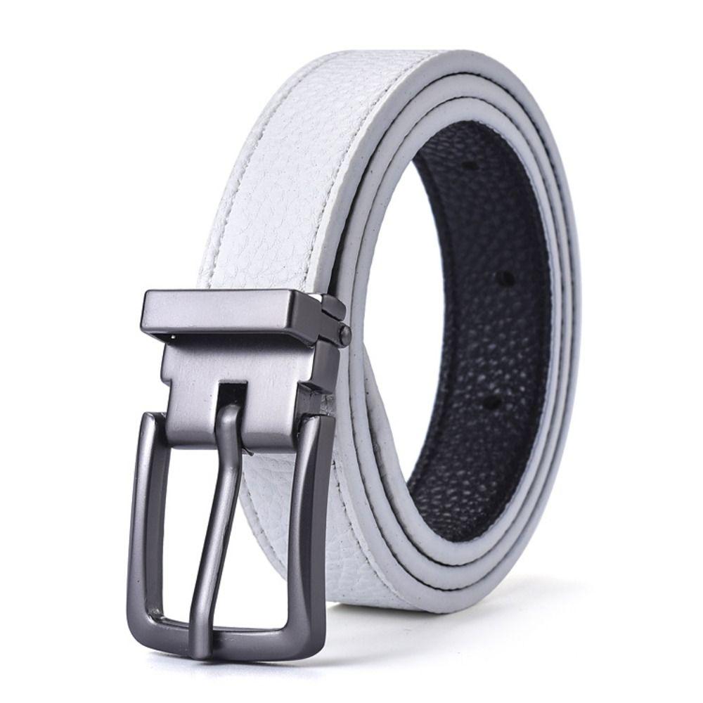 Vintage Casual Pin Buckle Waistband Children Leather Belt Thin Waist Strap Trouser Dress Belts