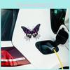 Creative Halloween Skeleton Butterfly Pattern Paste Decor Sticker For Car