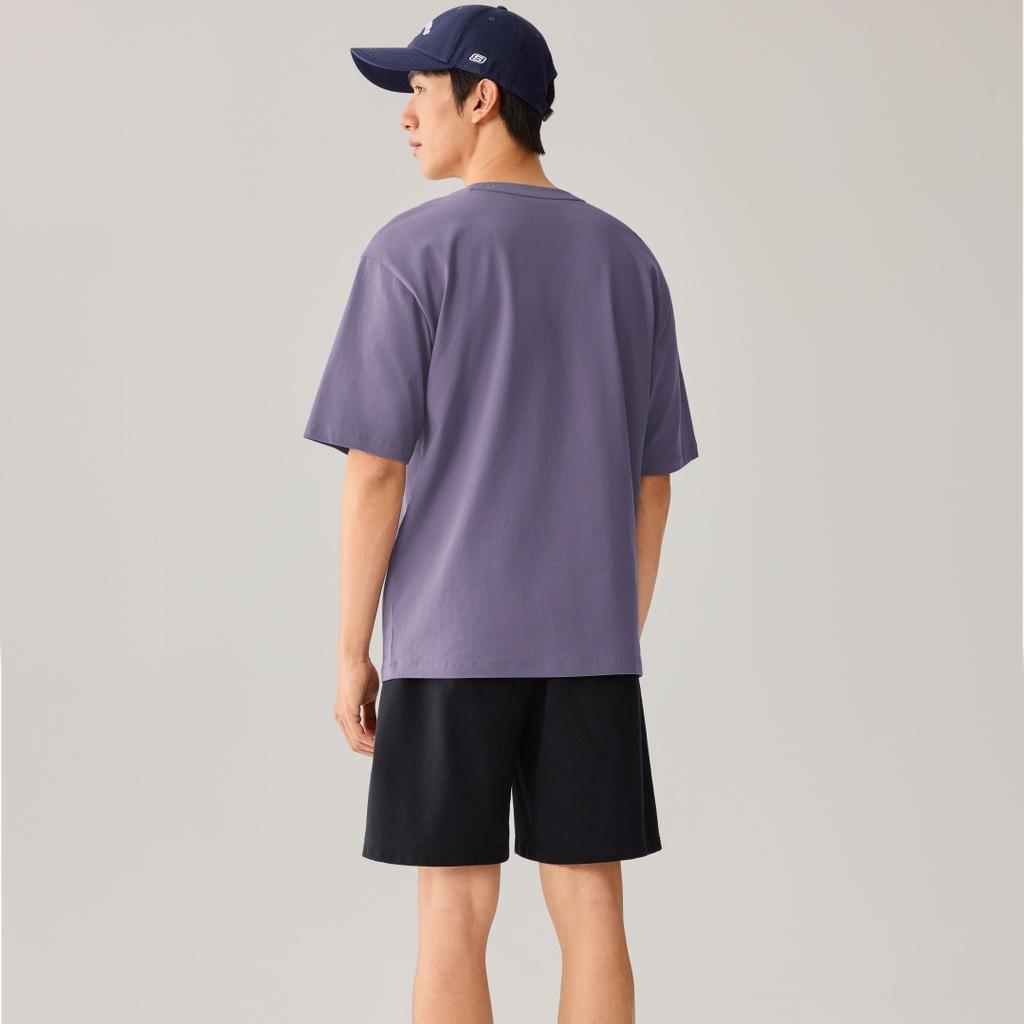 Skechers Elastic Comfortable Skin-Friendly T-Shirt Men Tops L226M016-03D1