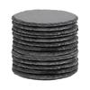 Natural Slate Stone Slab Natural Slate Coaster Heat Resistant Reusable Table Coaster Japanese Style Anti Slip Cup Rock Coaster