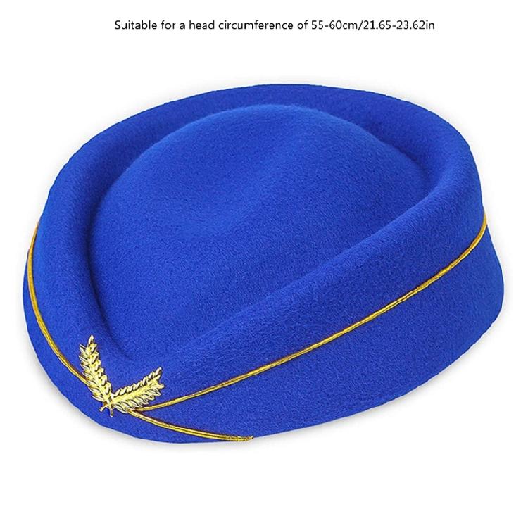 Vliegtuig stewardess hoed voor stewardess feest maskerade stewardess zonnebril