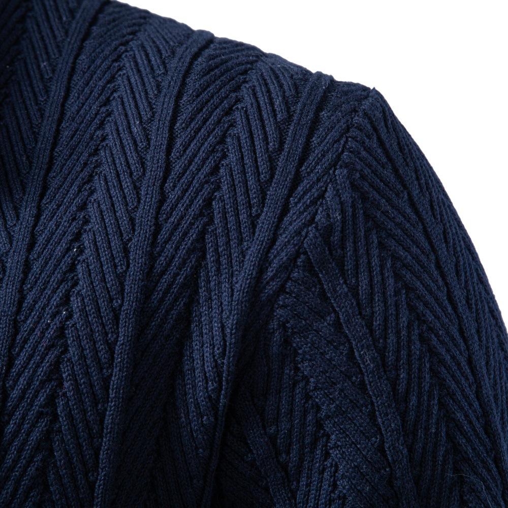 Gant 2026 New Autumn and Winter Woolen Cardigan Men's High-quality Business Casual Sweater Knitted Sweater