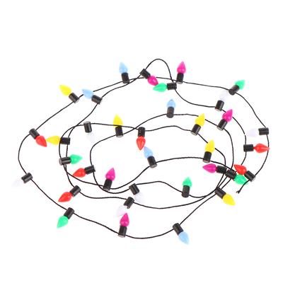 1:12 1 String Of Fake Lights Christmas Good Decoration Dollhouse Miniature Mini Furniture Accessories String Lights