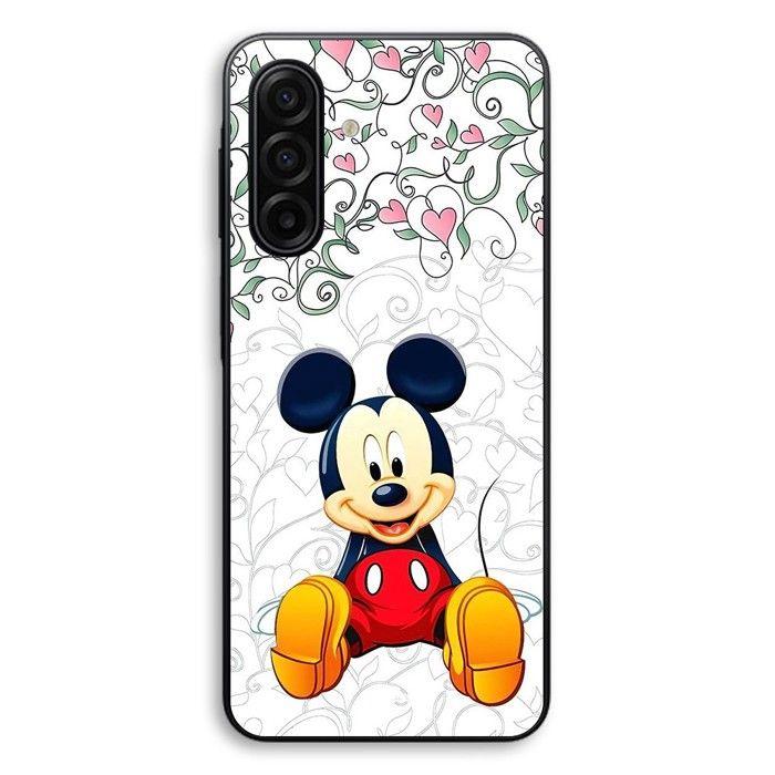 Cover Per Samsung Galaxy A17 Topolino Disneyland Cartoon Maniacase nero