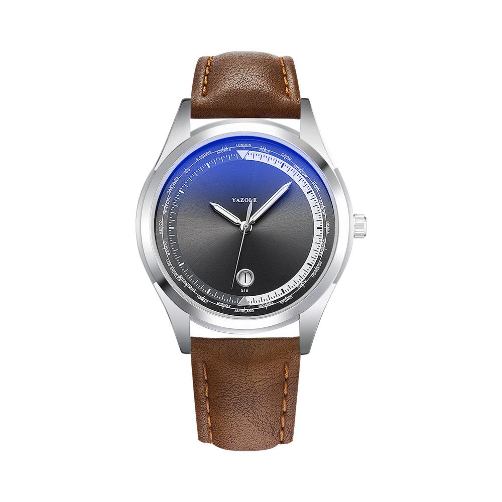 Yazole 516 Men's Luminous Waterproof Quartz Watch