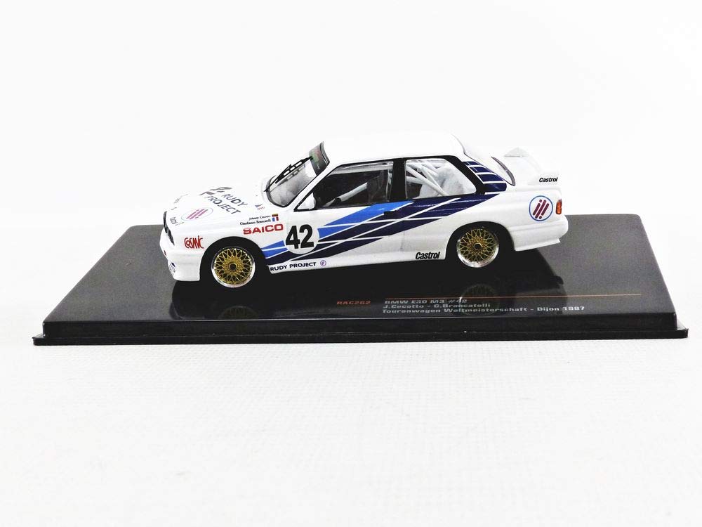 BMW 1987 Tourenwagen-Weltmeisterschaft ixo/Ixo M3#42 Cecotto-Brancatelli