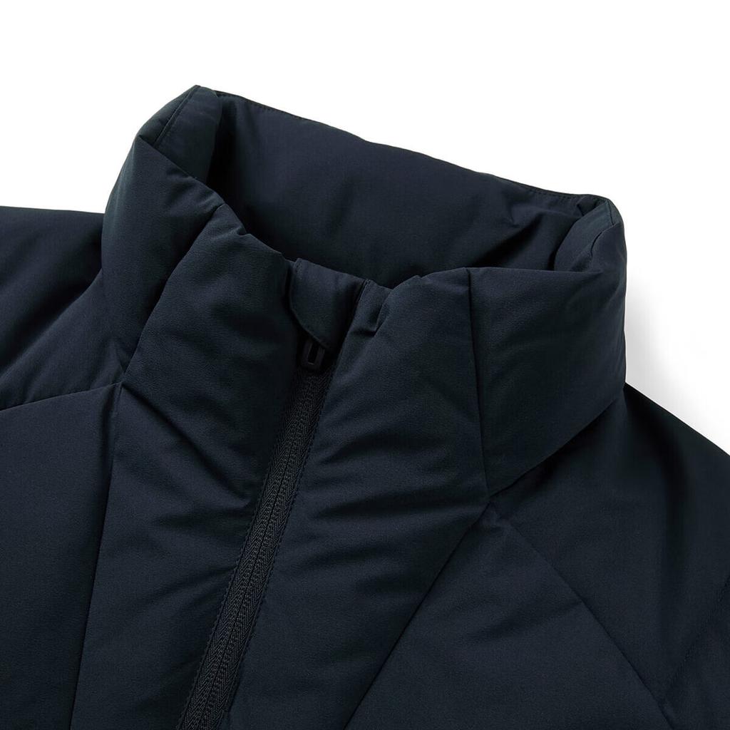 Adidas Down Jackets Men's Aurora Ink Blue Stand Collar Moderate KC4634