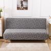 3D Embossed Jacquard Thick Sofa Cover Luxury Stretch Armless All-Cover Sofa Bed Dust Cover High-End Anti Scratch Couch Cover