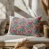 Home Decor Colorful Ethnic Pattern Cushion Suitable For Sofa Bedroom Car Pillow Cover Cushion Rectangular Back Cushion