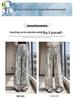 Women's Retro French Print Wide-Leg Ice Silk Pants - Flaw-Covering, Slimming, Thin & Loose Casual Drape Style
