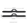 2 STUKS Vinstrappen Vervanging TPR Verstelbare Duikflippers Strap voor Zwemmen Duiken Duikaccessoires L