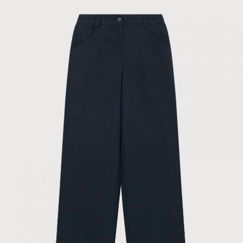 Covernot Woman Straight Cotton Pants B1 Co2501pt76 Be Na