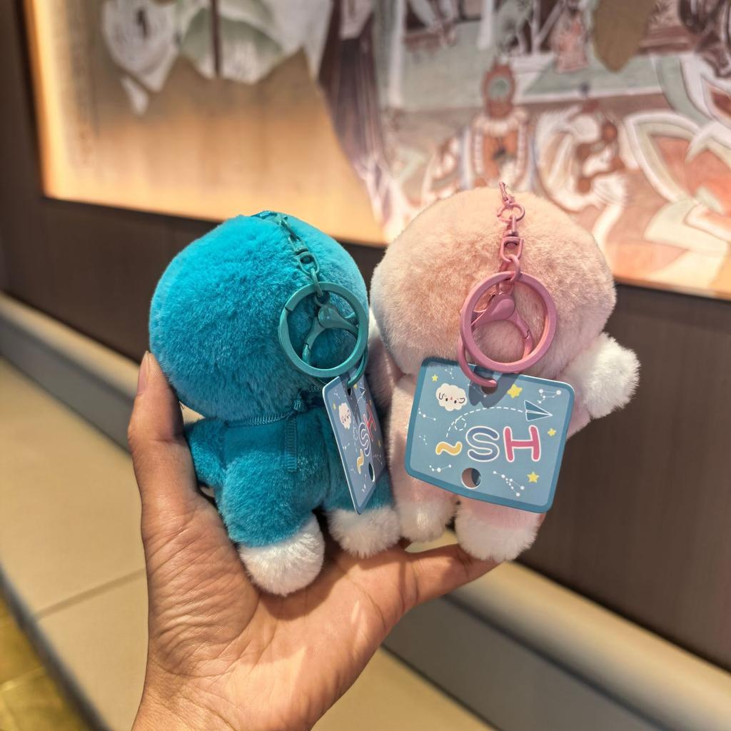 Doraemon Dorami Plush Keychain Cute Cartoon Anime Figure Stuffed Doll Keyring Backpack Pendant Soft Plushie Key Holder Gift