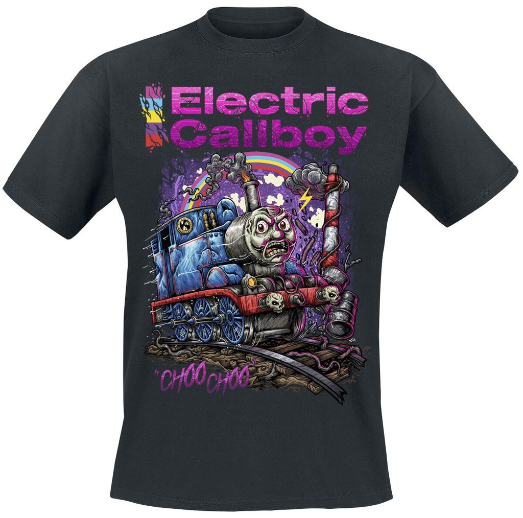 Vzácné Electric Callboy Bavlněné Kapelové Tričko Unisex Letní Krátký Rukáv Módní Značka Tričko Luxusní Ležérní Vintage