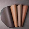 Double-Sided Leather Placemat Teacup Coasters Waterproof And Oil-Proof Table Mats Western Restaurant Heat-Insulating Mats