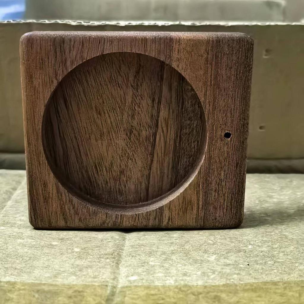 Sandalwood Incense Burner: Wooden Craft Christmas Gift for Indoors