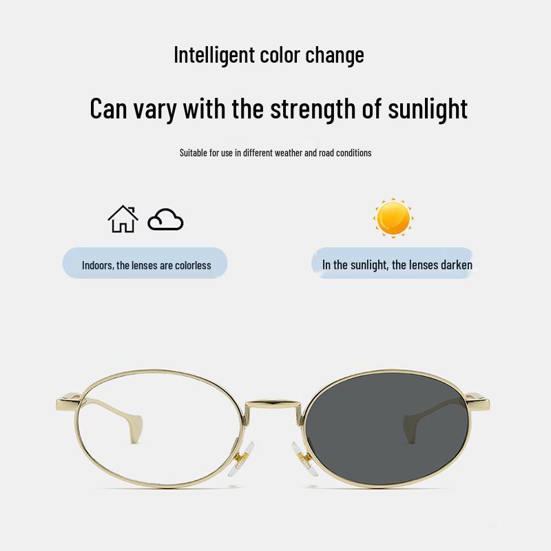 Retro Oval Small Frame Luxury Sunglasses for Men and Women