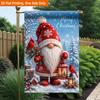 2D Flat - 2D Flat Printing Garden Flag 1pc, Merry Christmas Joy Durable Single-Sided Print Yard Flag, Garden & Home Holiday Decoration, 29.97X44.96 Cm