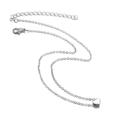 Fashionable And Exquisite Heart-shaped Pendant Necklace, Suitable For Feminine Temperament, Sparkling Jewelry Gift