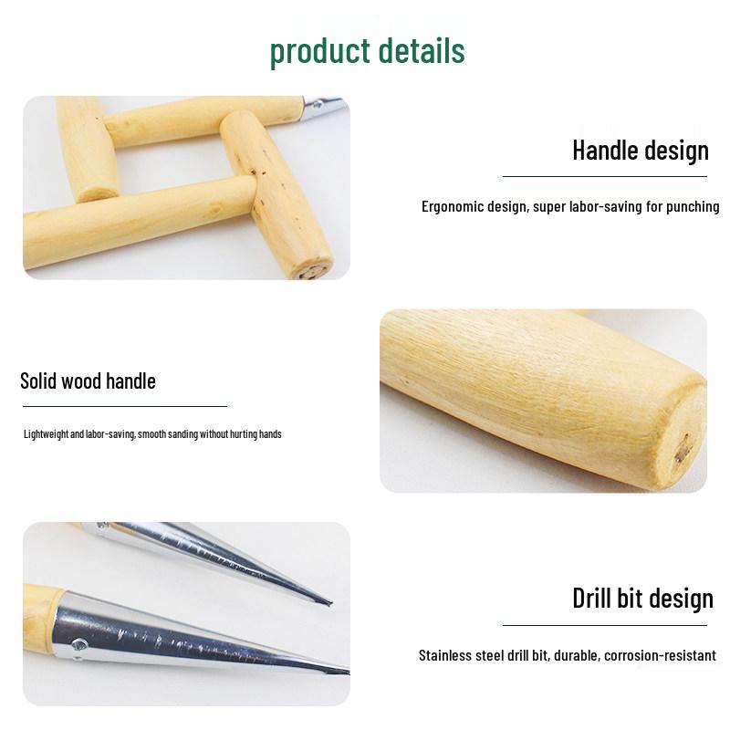 Gardening Transplant Digger: Seedling Hole Puncher & Fertilizing Tool