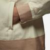 Jordan Solid Color Zip Pocket Polo Long Sleeve Jacket Women jackets Coconut Dessert DX0505-113