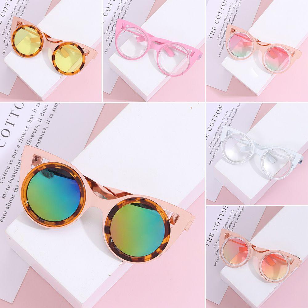

Girls Gift Accessories Cute Round Frame Plush Doll Eyeglasses Glasses Clothes For 20~25cm Dolls