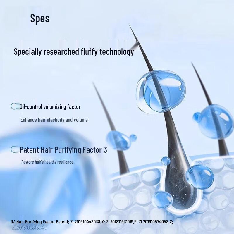 Spes Sea Salt Hyaluronic Acid Oil Control Hair Care Set