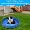 Folding Pool Pet Bath Swimming Pool Footbath Cat Litter Pool