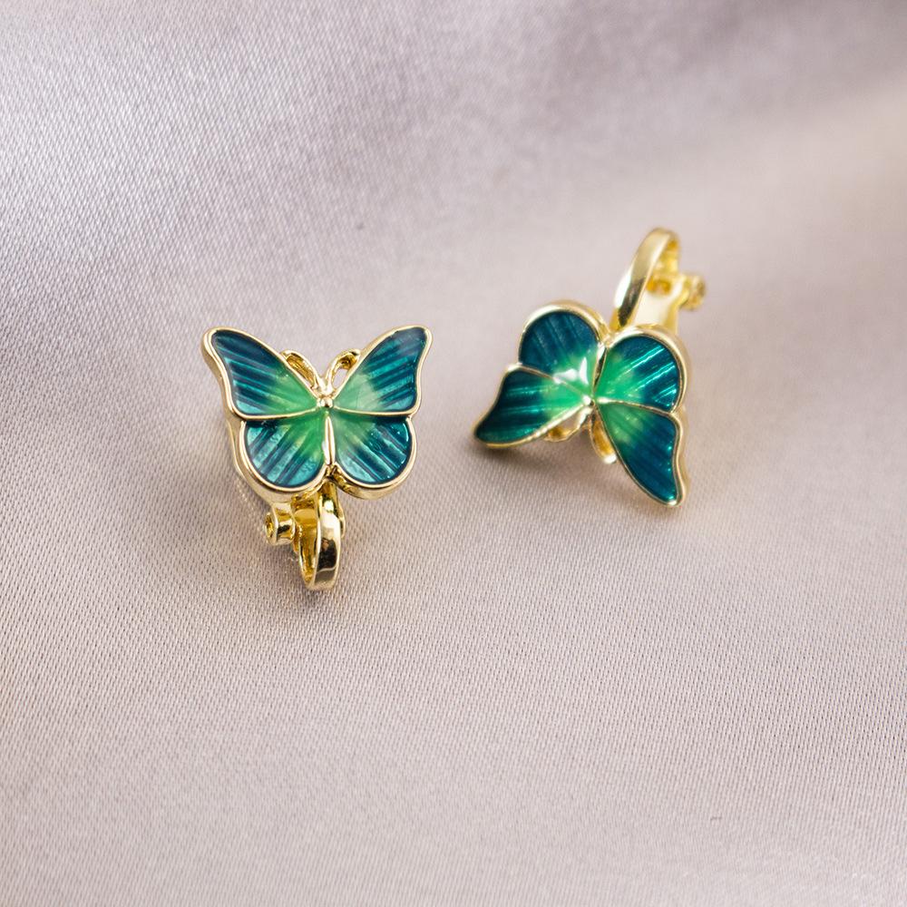 Versatile Light Luxury Ear Clips Without Pierced Ears Daily High-end Triangular Ear Clips Versatile Women's Earrings