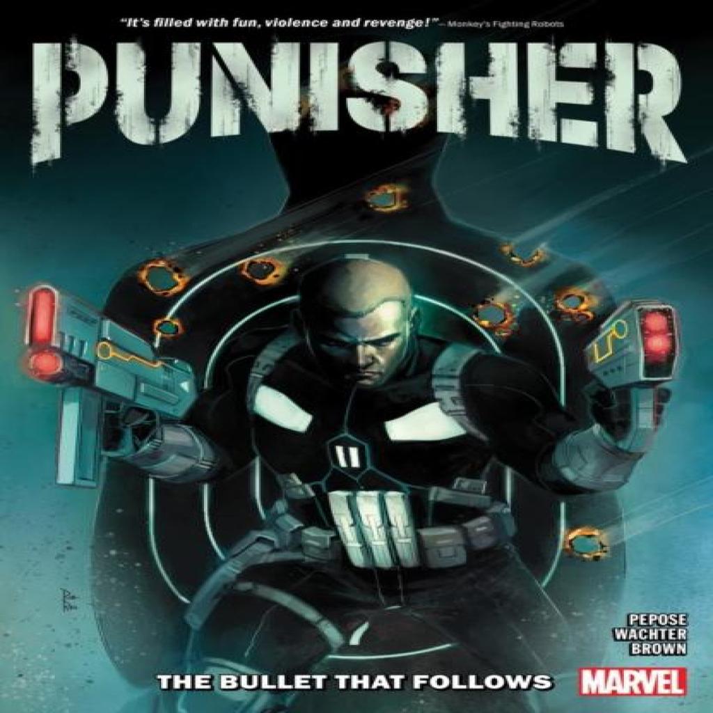 Punisher The Bullet That Follows by David Pepose Paperback Book 9781302955724