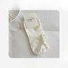 Embroidered Boat-style Women's Summer Cotton Socks, Non-stretch Socks, Thin Short Socks, Sweat-absorbing and Breathable Women's Socks, Invisible Socks