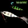 100g Night Glow Iron Plate Sea Fishing Lure for Ocean Trolling & Shore Casting