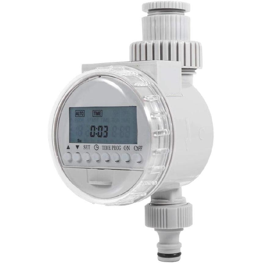 Автоматический таймер полива на солнечной батарее, Контроллер таймера полива на солнечной батарее, Цифровая система таймера полива с цифровым ЖК-дисплеем для