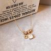 Zircon Flower Pendant Necklace: 2026 Elegant & Versatile Light Luxury Clavicle Chain for Women