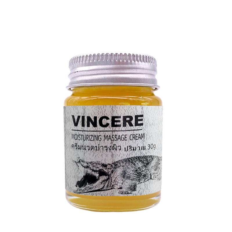 VINCERE Crocodile Cream Oil from Thailand - Reduces Wrinkles, Burns, Surgery, and Acne Scars