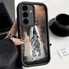 Etui na telefon do Samsung Galaxy A17 A16 A15 A14 A13 Kot Odblaskowy Tygrys Fajne A56 A36 A26 A55 A35 A25 A54 A34 A24 A53 A33 A23 A07 A0