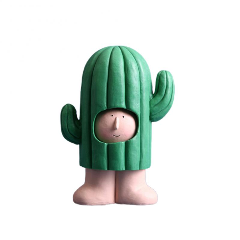 

Home Decor Nordic Modern Creative Office Ornament Miniatures Concise Figurines Resin