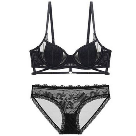 Cross-Border Lace Cotton U-Back Bra: Sexy, French-Inspired, Small Chest Enhancing Bra