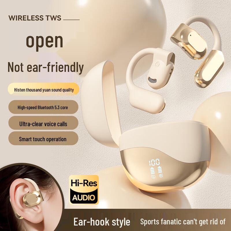 Byarms M62 Open-Ear Bone Conduction Bluetooth Sports Headphones