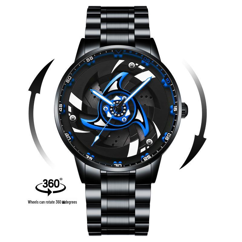 SVJ High-End Men s Waterproof Rotating Clutch Motorcycle Quartz Watch