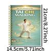 Manuale di Pratica Tai Chi Per Anziani Principianti Rilegato a Spirale Guida all'Allenamento Marziale Incluse Pagine su Esercizi Quotidiani Progressivi