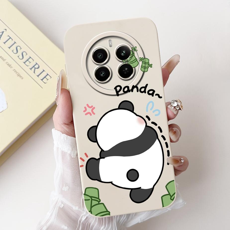 For Realme 12 Pro Plus Case RMX3840 Cute Cartoon Cover Soft Silicone Phone Case For Realme 12 Plus 12X Realme12 Pro + Bags Shell