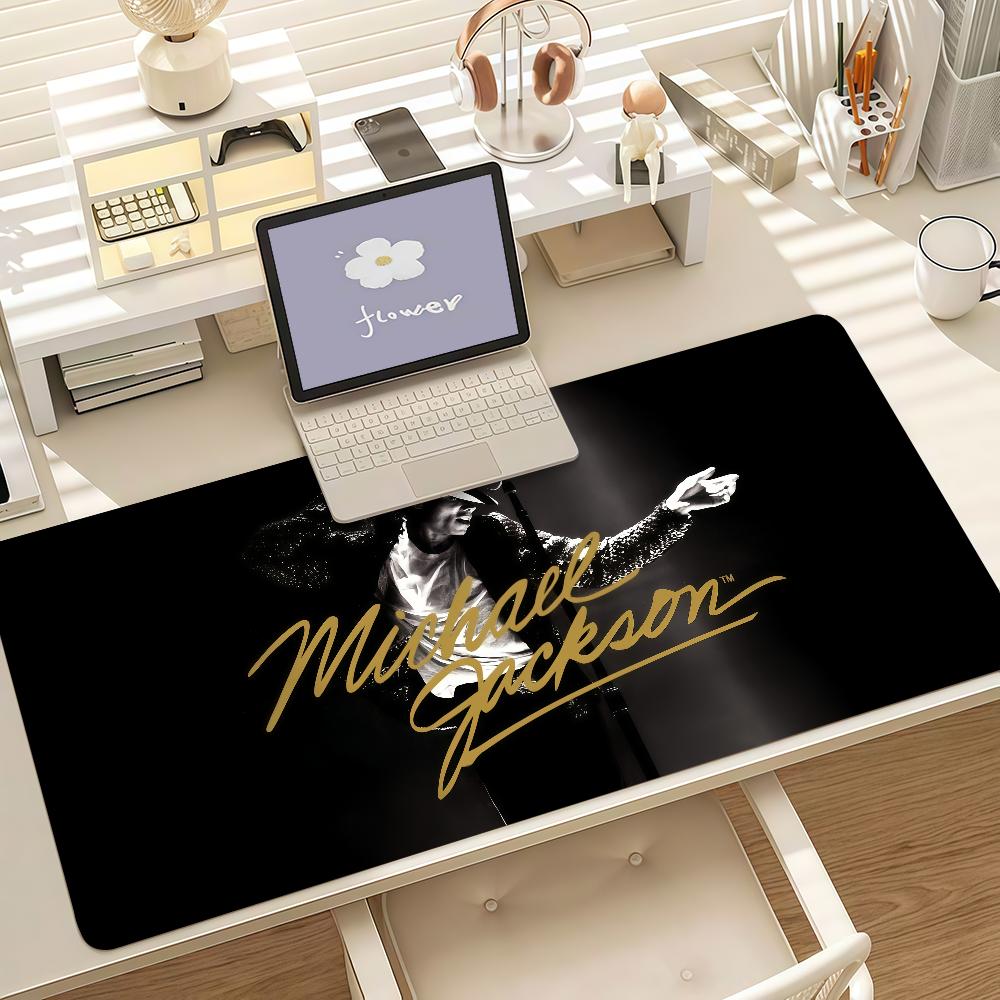 Singer M-Michael J-Jackson Mouse Pad Anti Slip Rubber Edge Locked Thickened Laptop Gaming Desk Mat