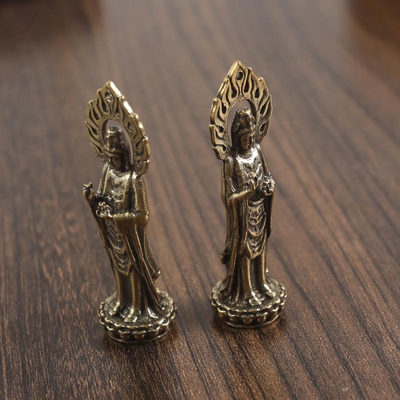 Buddha Guanyin Statue Bodhisattva Buddha Statue Desktop Decoration Handicraft Buddhist Decor