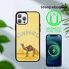 Cigarette-Brand Camel Phone Case For iPhone 14,16,15,13,17,12,Plus,Pro,Max Magnetic For Magsafe Frosted Cover