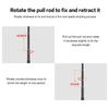 73Cm Selfie Stick Portable Adjustable Extension Rod Pole For Action Camera Microphone Stand Camera Stick Monopod
