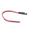 SAE to 2Pin Wire Adapter Power Cable 30/100cm Length 14AWG Tinned Copper Cores Compatible for DC12/24V Charging Systems