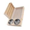 3 in 1 Rabbit Hay Feeder with Litter Box and 2 Bowls Animals Hay Manger Grass Food Rack for Guinea Pig