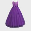 European and American Princess Lace Floor-Length Girl's Evening Dress
