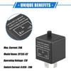 ONE Car Motorcycle Electronic LED Flasher Relay Fix, CF13JL-02 3 Pin Universal